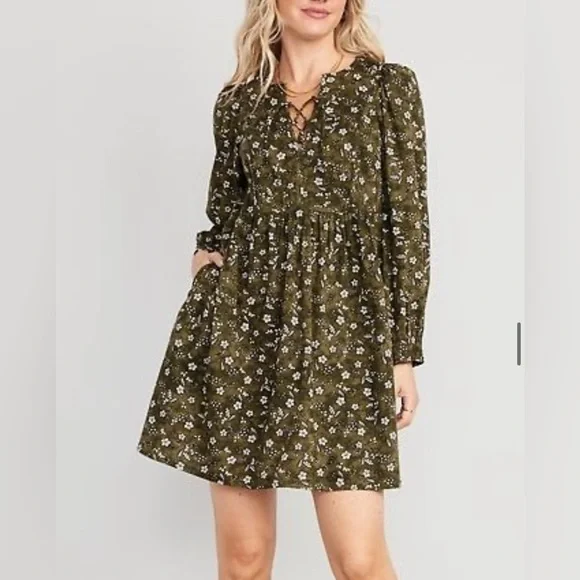 old navy green floral maxi dress Weekly capsule edit: Old Navy finds